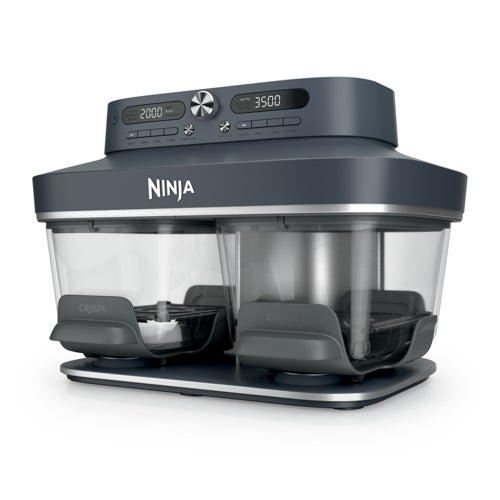 Crispi DualZone Glass Countertop Air Fryer Cyberspace
